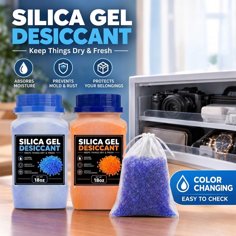 3D Printing Fff - Indicating Silica Gel Desiccant Beads Color