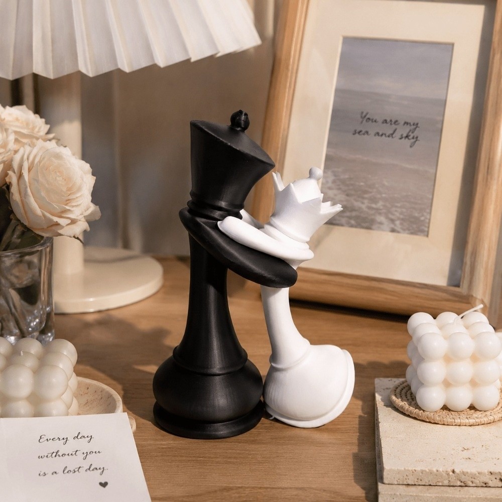 3D Printing Chess - 3D Printed Chess Statue Home Decoration