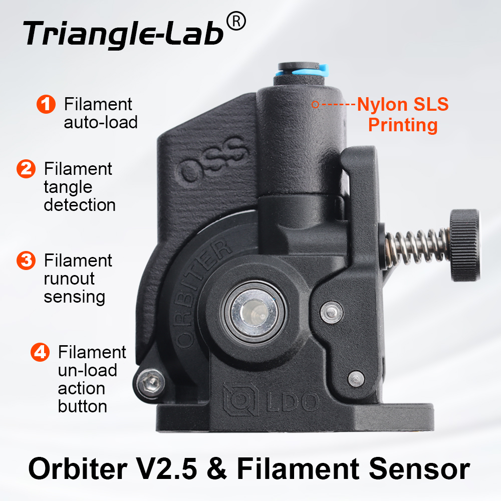 3D Printing Fff - Trianglelab LDO Orbiter V2 Extruder Smart