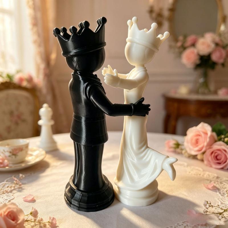 3D Printing Chess - Nordic Style 3D Printed Chess Statue