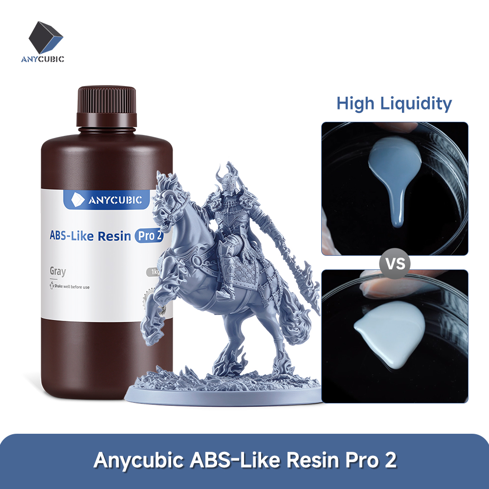 3D Printing Uv Resin - New 2 pieces/lot ANYCUBIC ABS Like+