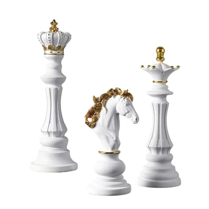 3D Printing Chess - Chess Resin Ornaments Desk Decor Crafts