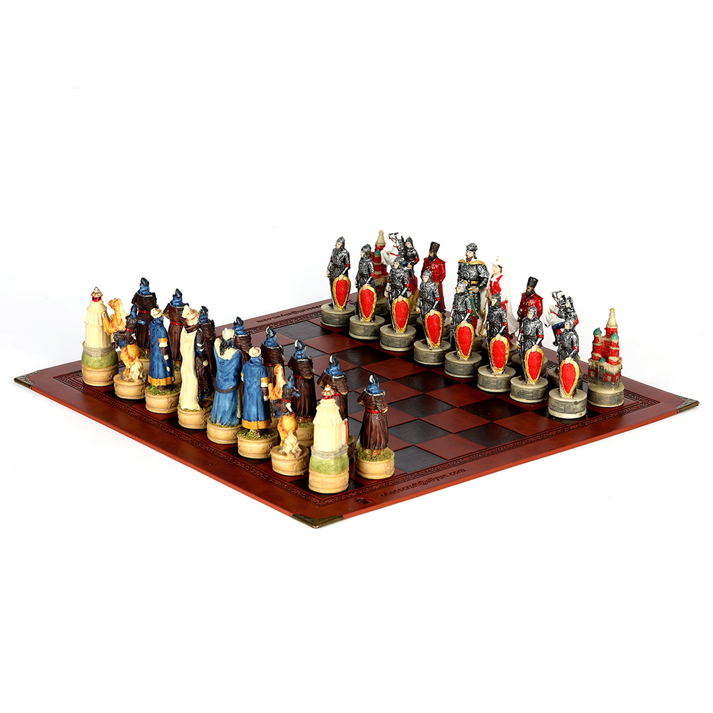 3D Printing Chess - War-themed Chess Set Genghis Khan Vs.