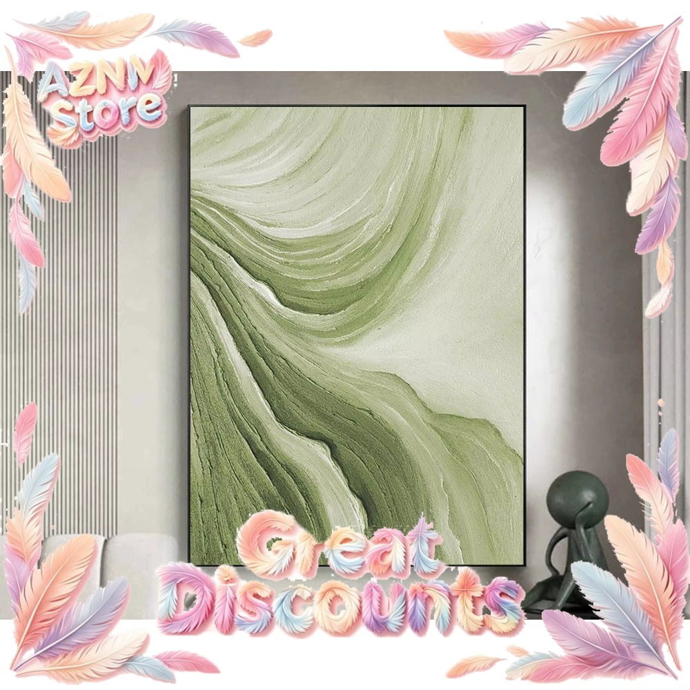 Gold Green Minimalist Abstract - 3D Printing Gold recension och pris