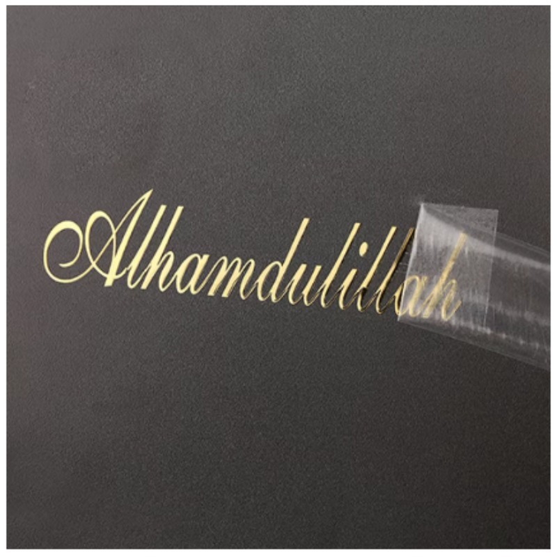 Custom 3D Gold Transfer Sticke - 3D Printing Metal recension och pris