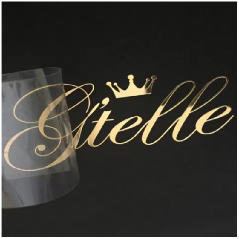 Custom 3D Gold Transfer Sticke - 3D Printing Metal recension och pris