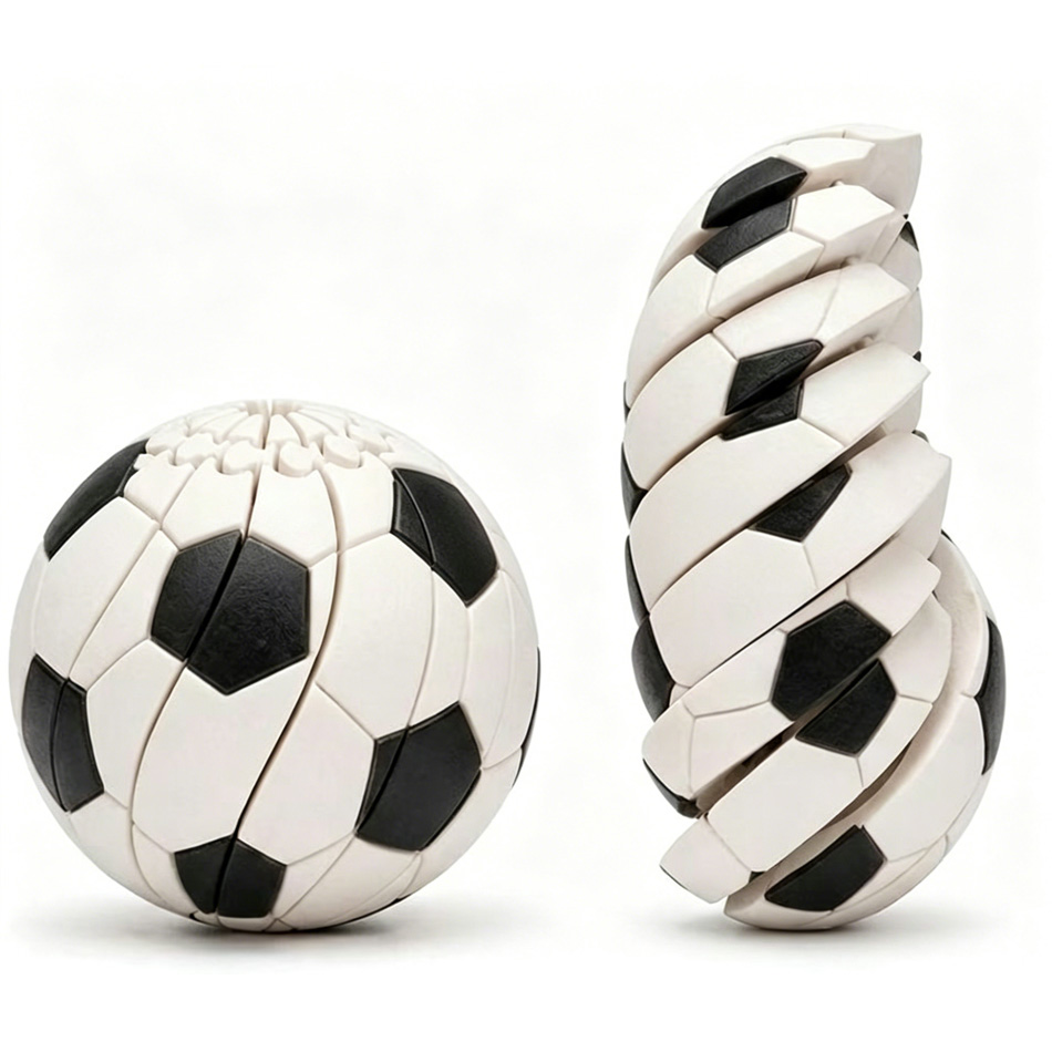 Football & Baseball Transforma - 3D Printing Metal recension och pris