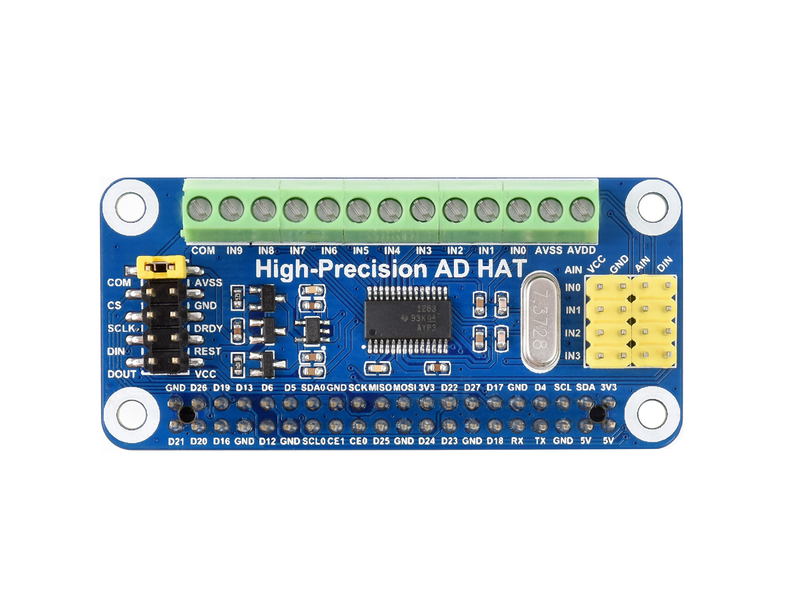 Waveshare High-Precision AD HA - Raspberry Pi 3D Print recension och pris