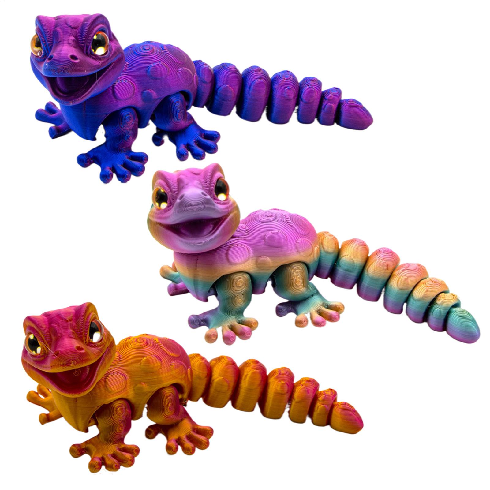 3D Printed Gecko Figurine Liza - 3D Printing Lizard recension och pris