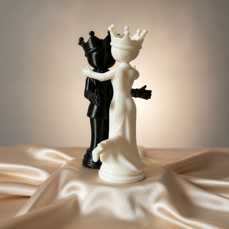1Set 3D Printed Chess King And - 3D Printing Chess recension och pris