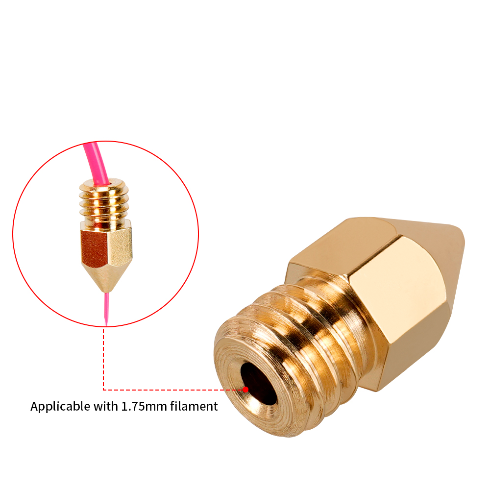 MK7 MK8 Nozzle 0.4mm 0.3mm 0.2 - 3D Printing Fff recension och pris
