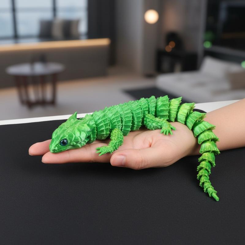 3D Printed Conjoined Lizard Ca - 3D Printing Lizard recension och pris