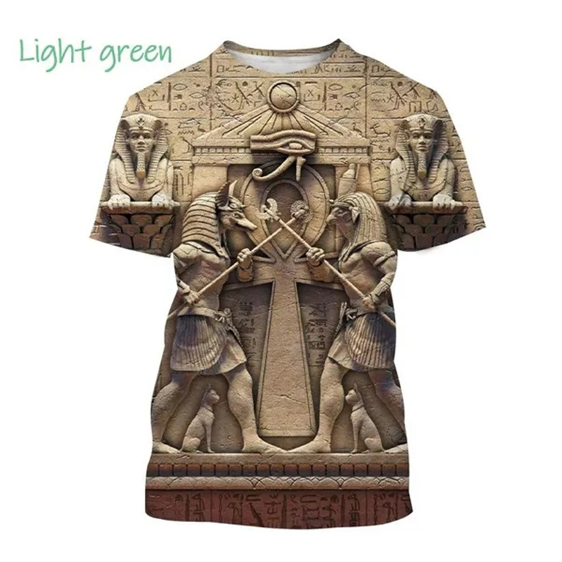 Summer New Pharaoh 3D Print T- - 3D Printing Industrial recension och pris