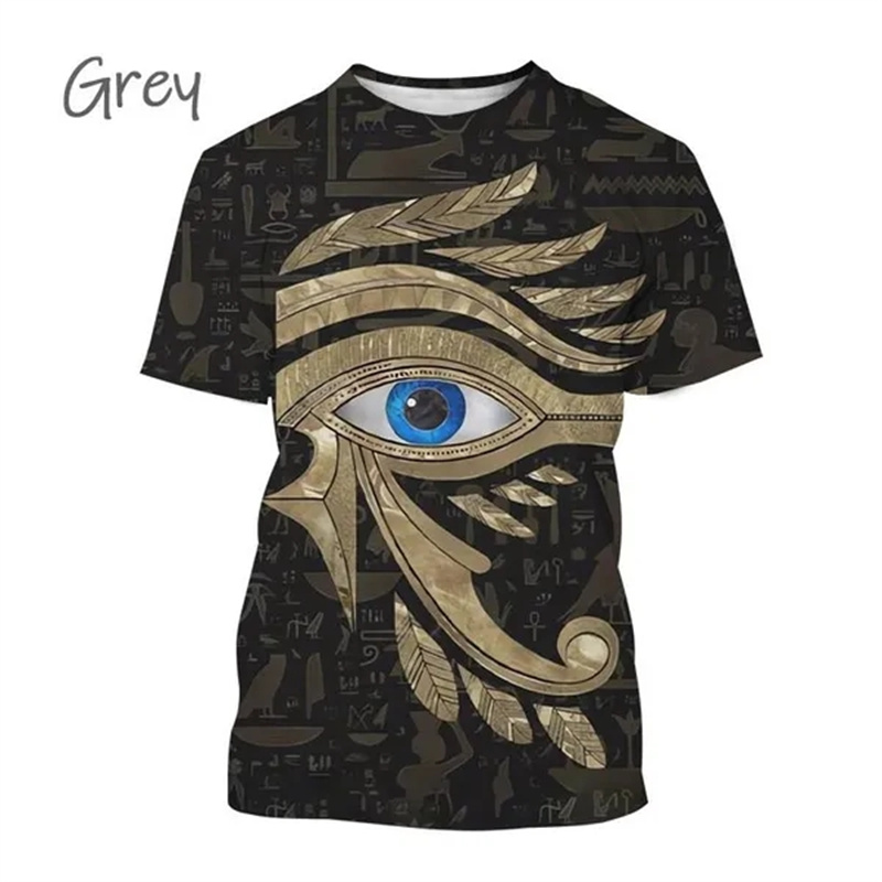 Summer New Pharaoh 3D Print T- - 3D Printing Industrial recension och pris