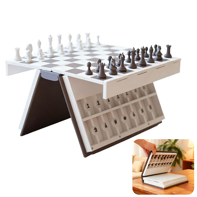 Chess Set 3D Printed Book Fold - 3D Printing Chess recension och pris