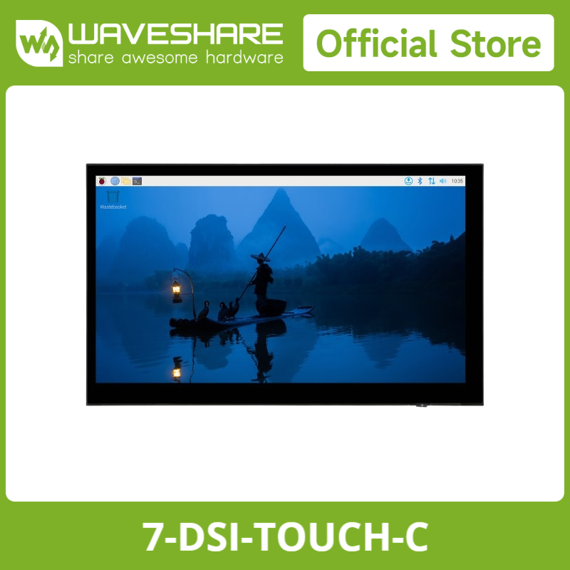 Waveshare 7inch DSI Capacitive - Raspberry Pi 3D Print recension och pris