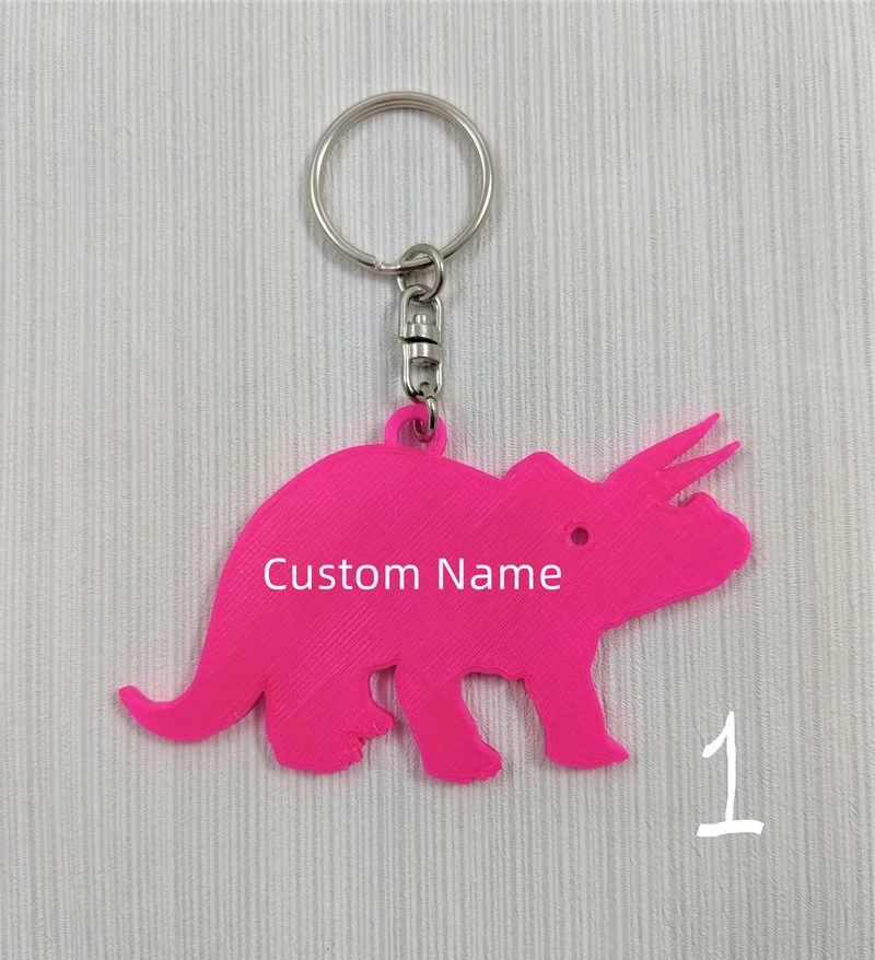 Custom Name Keychains 3D Print - 3D Printing Metal recension och pris