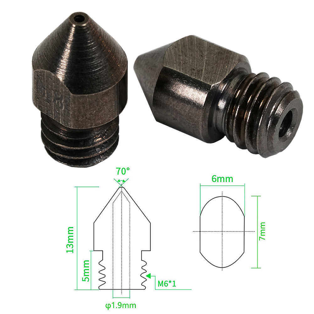 1.75mm MK8 3D Printer Hardened - 3D Printing Industrial recension och pris