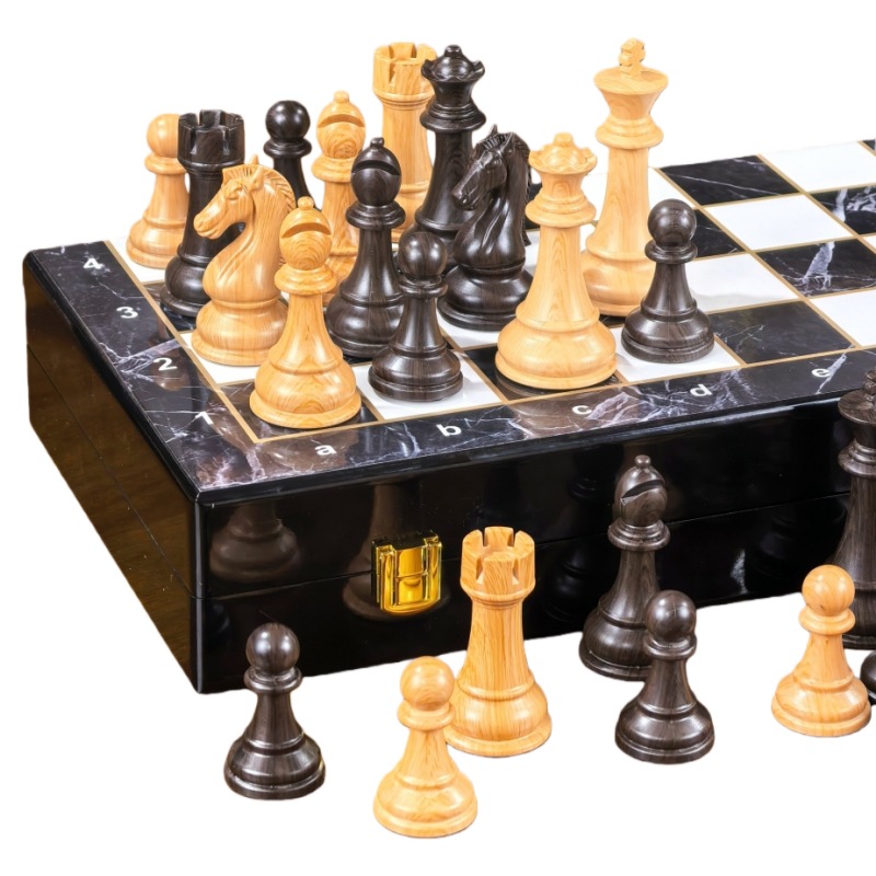 15 Inches Luxury Marble Patter - 3D Printing Chess recension och pris