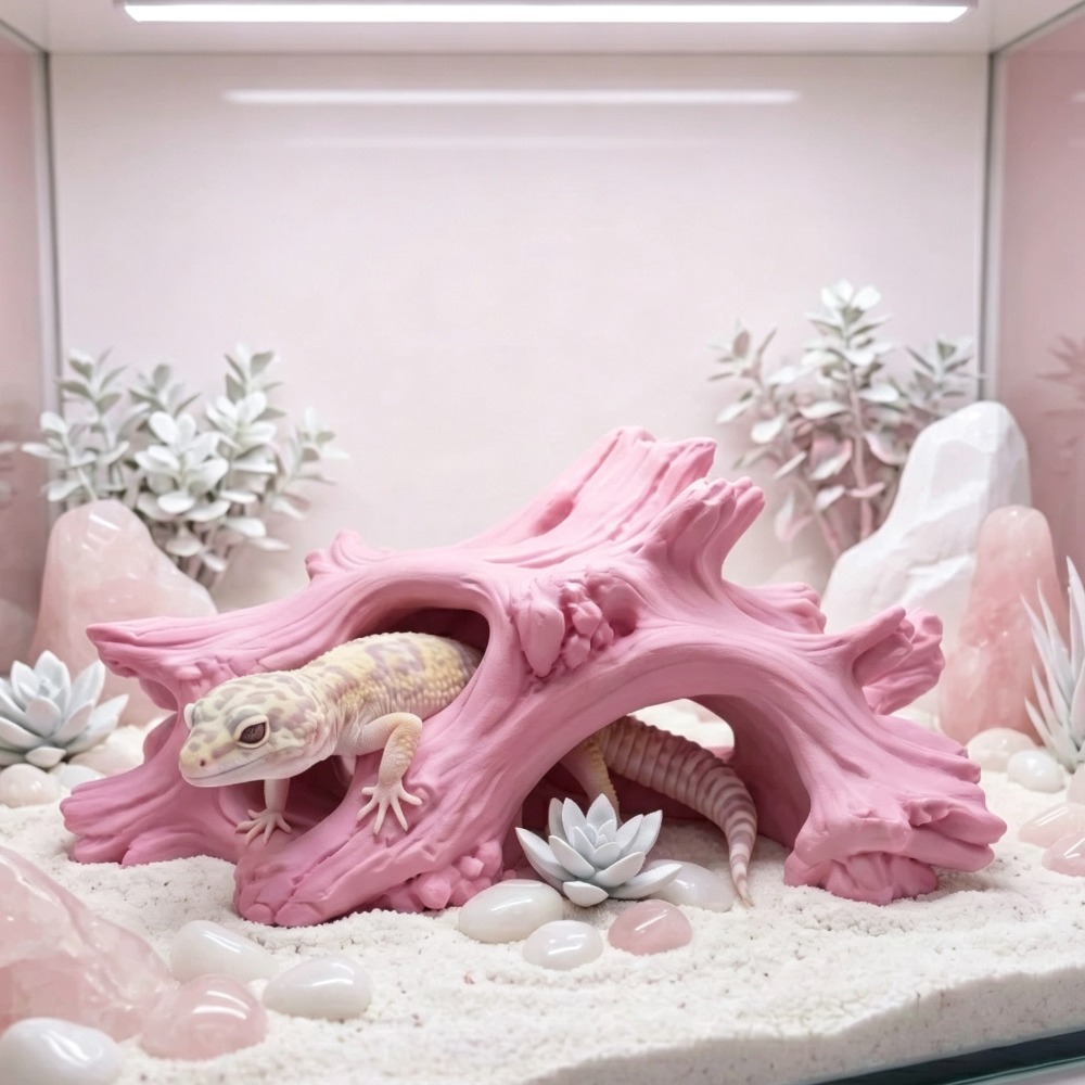 3D Printed Cave Reptile Hideou - 3D Printing Lizard recension och pris