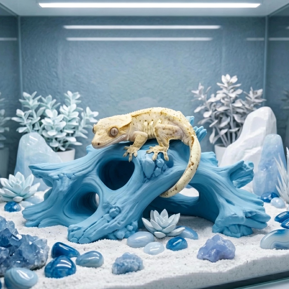 3D Printed Cave Reptile Hideou - 3D Printing Lizard recension och pris