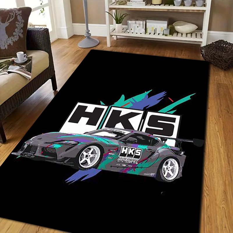 3D Racing H-HKS Print Area Rug - 3D Printing Technology recension och pris