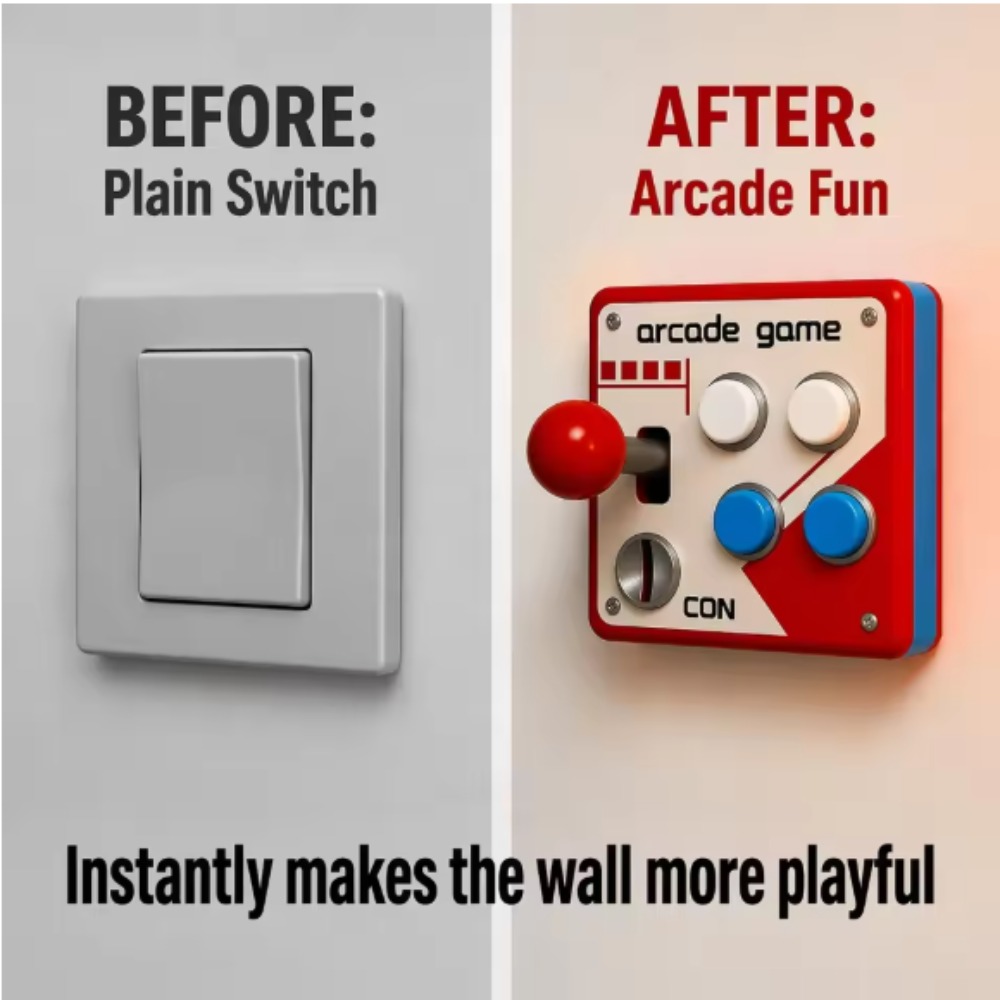 Retro Arcade Joystick Switch P - 3D Printing And Additive Manufacturing recension och pris