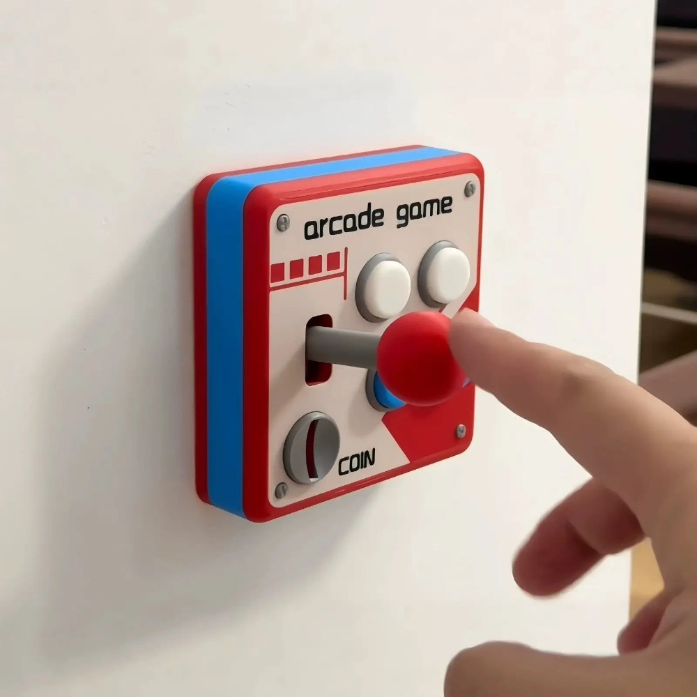 Retro Arcade Joystick Switch P - 3D Printing And Additive Manufacturing recension och pris