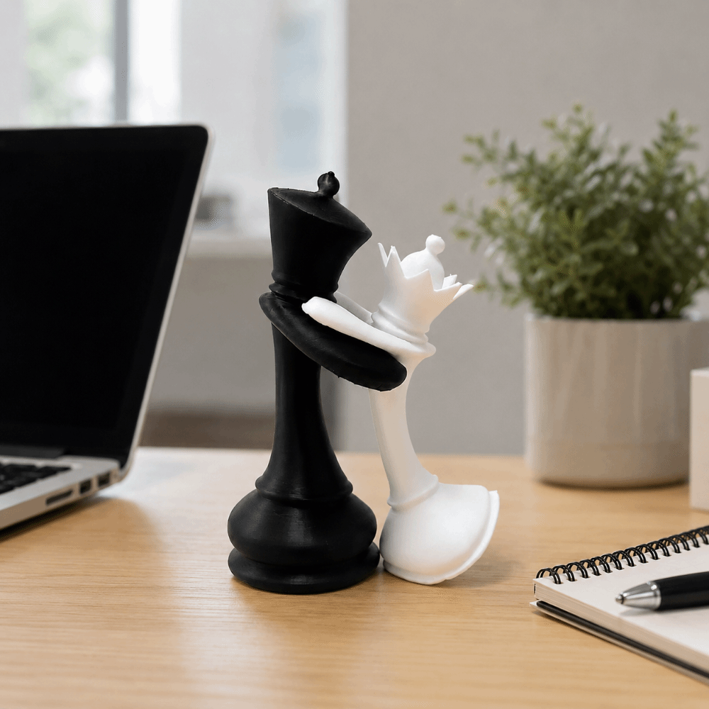 3D Printed Chess Statue Home D - 3D Printing Chess recension och pris
