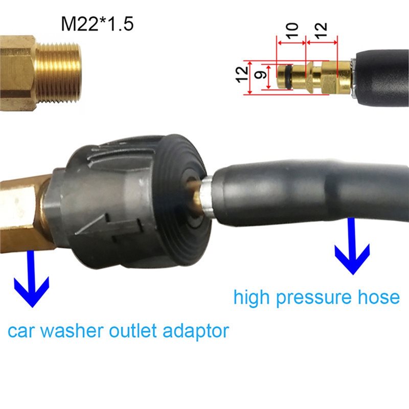 M22 14MM Male Adapter Set Quic - Nozzle Cleaning Kit recension och pris
