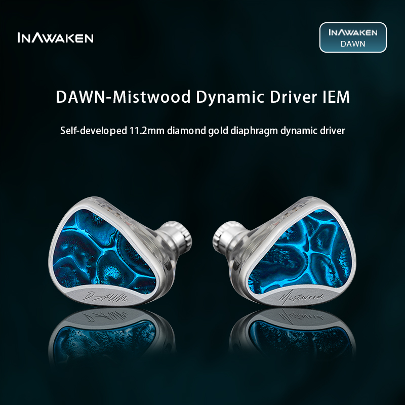 INAWAKEN Dawn Mistwood In-Ear  - 3D Printing Technology recension och pris