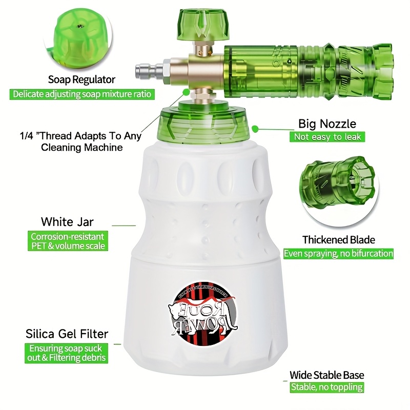 Pressure Washer Aluminum Foam  - Nozzle Cleaning Kit recension och pris