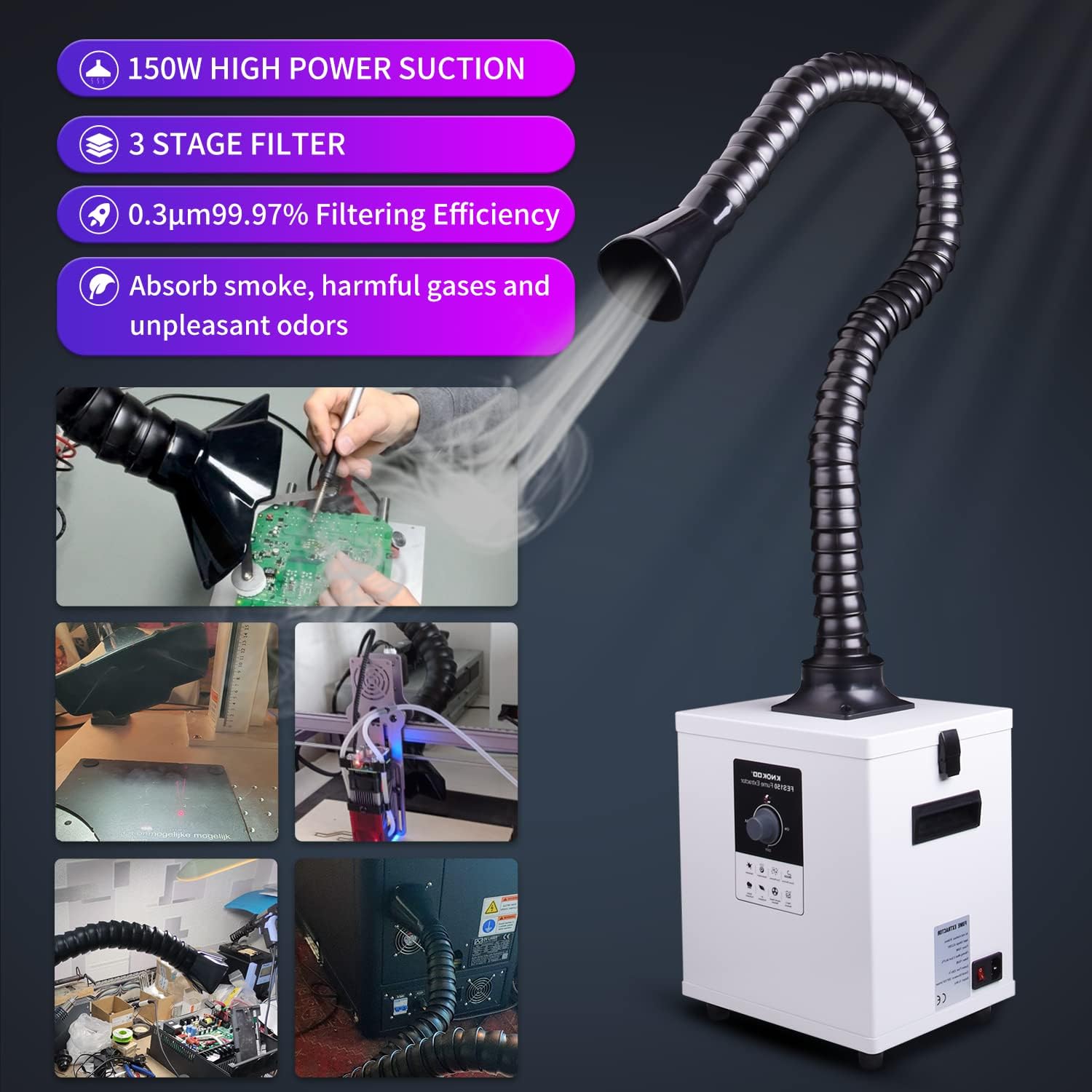 KNOKOO FES150 Industrial Laser - 3D Printing Industrial recension och pris