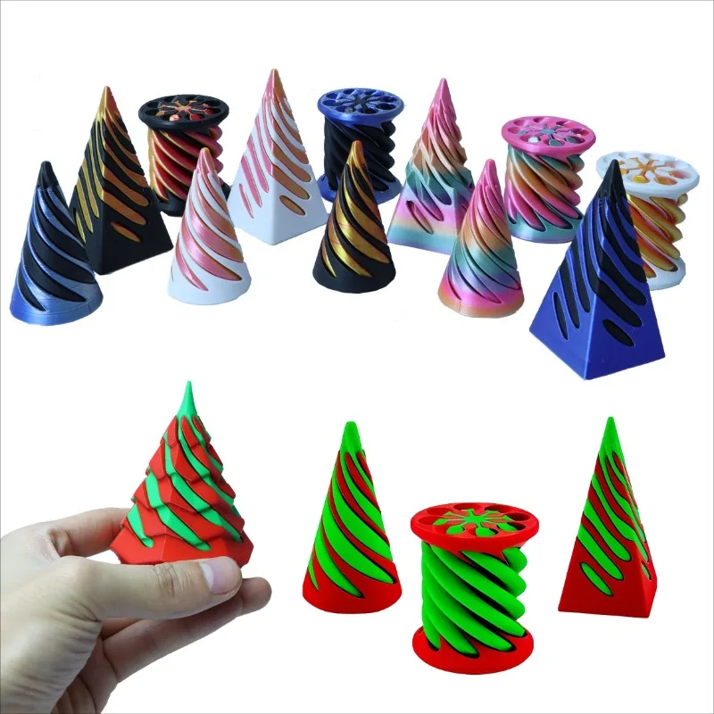Spiral Cone 3D Printed Highpas - 3D Printing Technology recension och pris