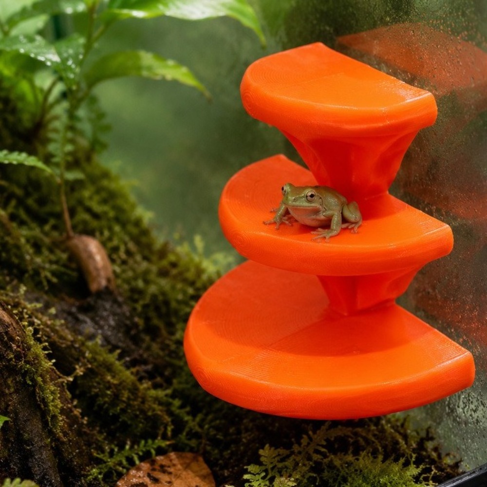 3D Printed Mushroom Shaped Pet - 3D Printing Lizard recension och pris