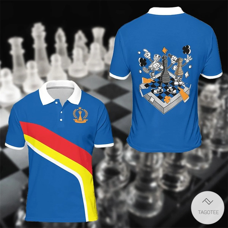 Chess King 3D Print Polo Shirt - 3D Printing Chess recension och pris
