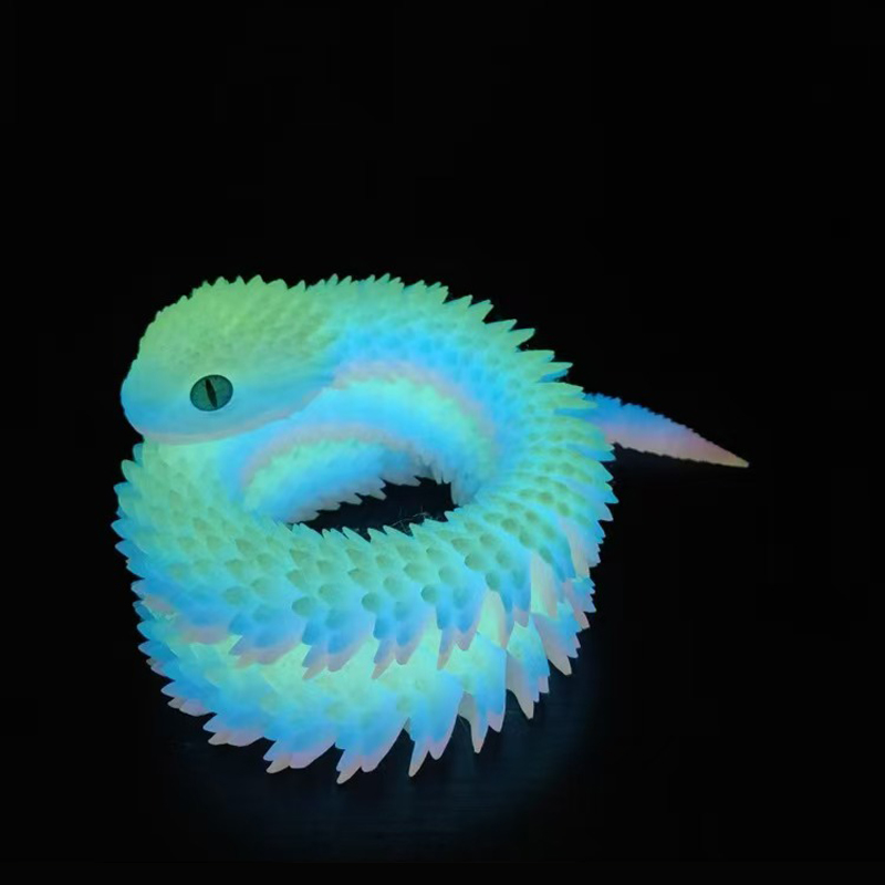 30/60/80cm 3D Printed Luminous - 3D Printing Lizard recension och pris
