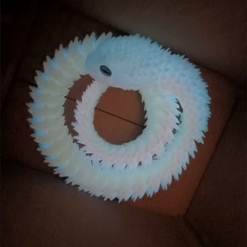 30/60/80cm 3D Printed Luminous - 3D Printing Lizard recension och pris