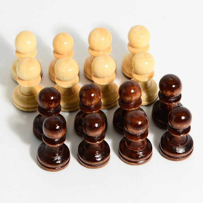 Wooden Staunton Chess Pieces,  - 3D Printing Chess recension och pris