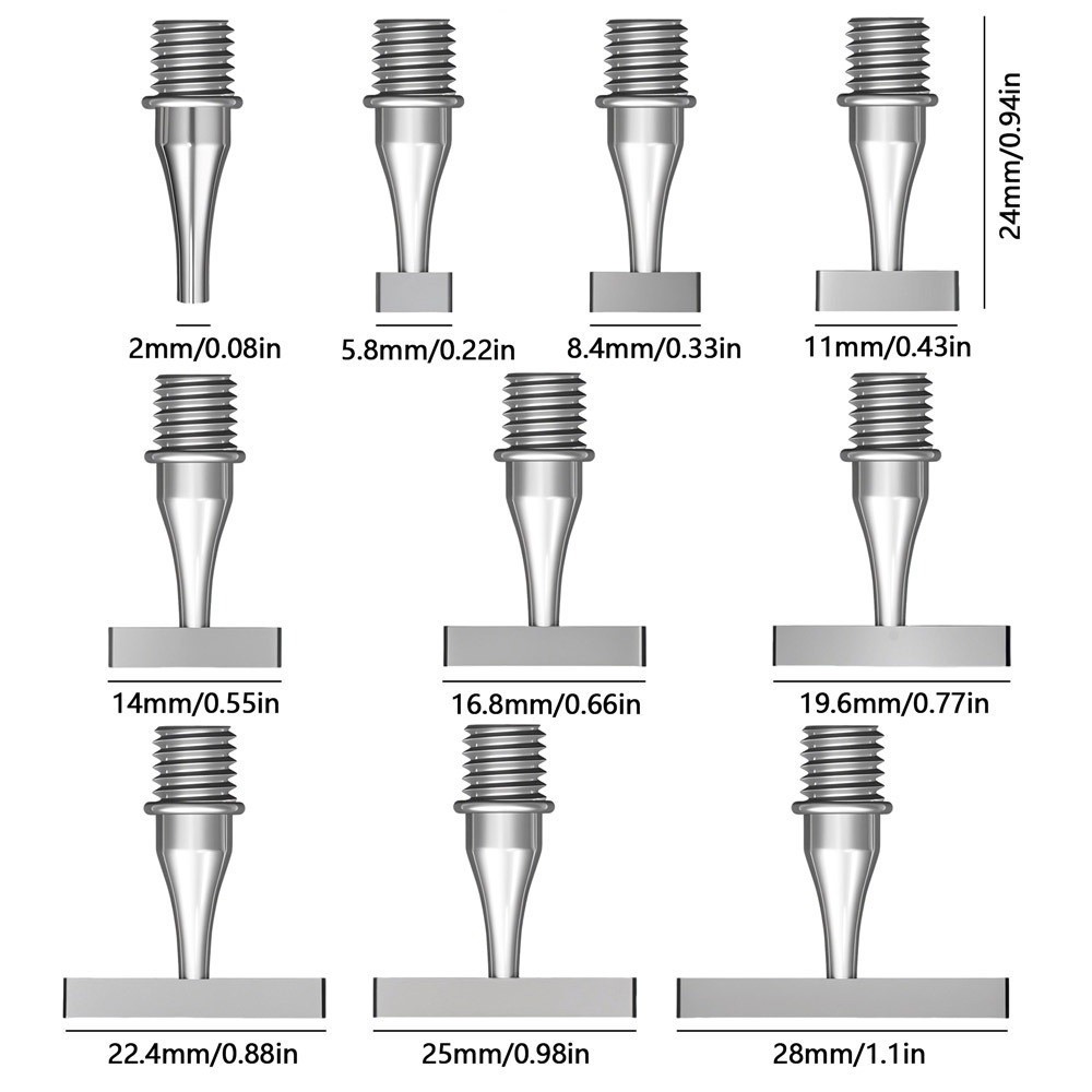 Replacement Pen Heads Shiny Di - 3D Printing Metal recension och pris