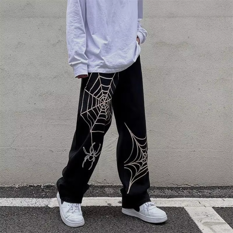 Men Women Hip Hop Straight Lon - 3D Printing Web recension och pris