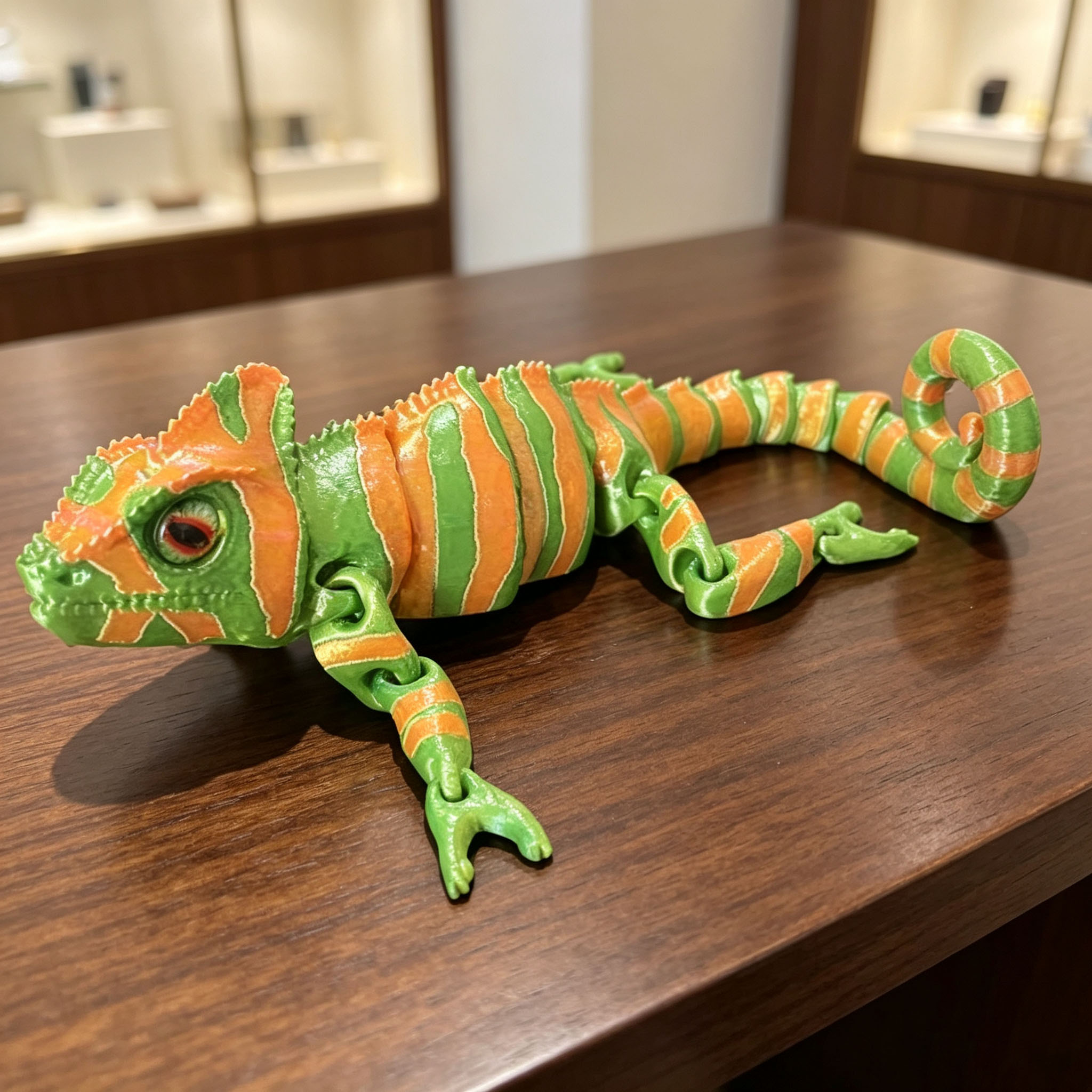 Movable Joint 3D Printed Chame - 3D Printing Lizard recension och pris