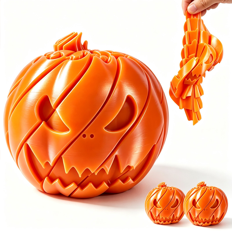 he deformable Halloween pumpki - 3D Printing Technology recension och pris