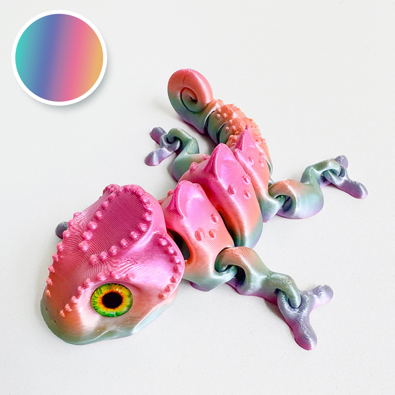 New 3D Printing Chameleon Figu - 3D Printing Lizard recension och pris