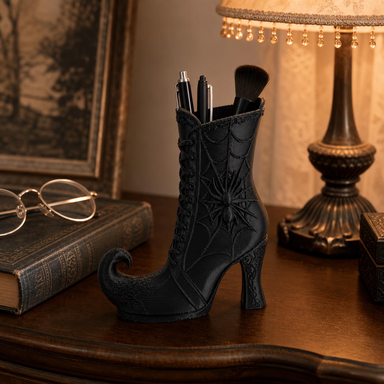 3D‑Printed Gothic Witch Boot P - 3D Printing Web recension och pris