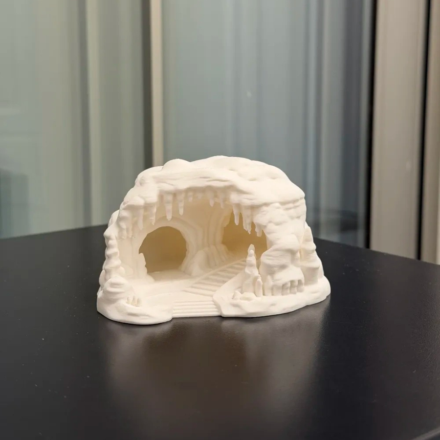Ice Cave Reptile Hideout Terra - 3D Printing Lizard recension och pris