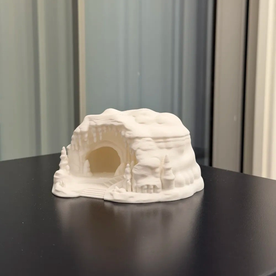 Ice Cave Reptile Hideout Terra - 3D Printing Lizard recension och pris