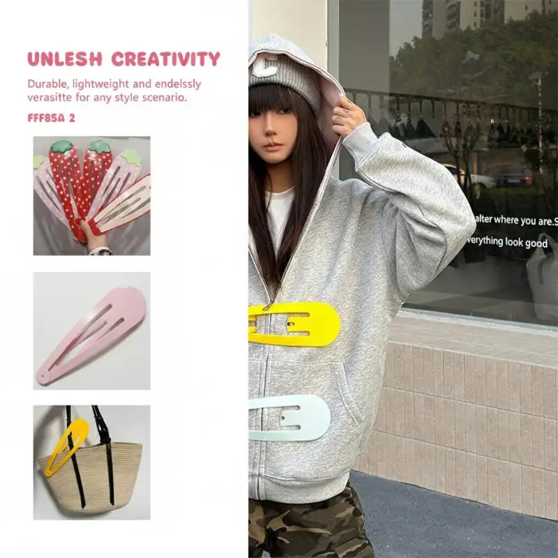 Funny Extra-large Hair Clips P - 3D Printing Metal recension och pris