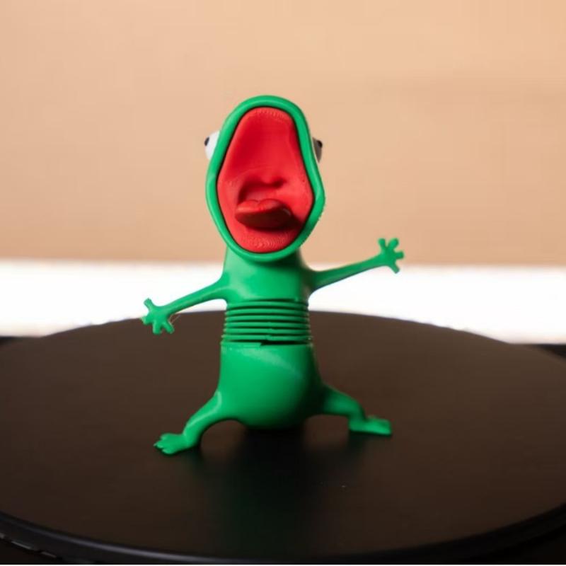 2026 New 3D Printed Cute Green - 3D Printing Lizard recension och pris