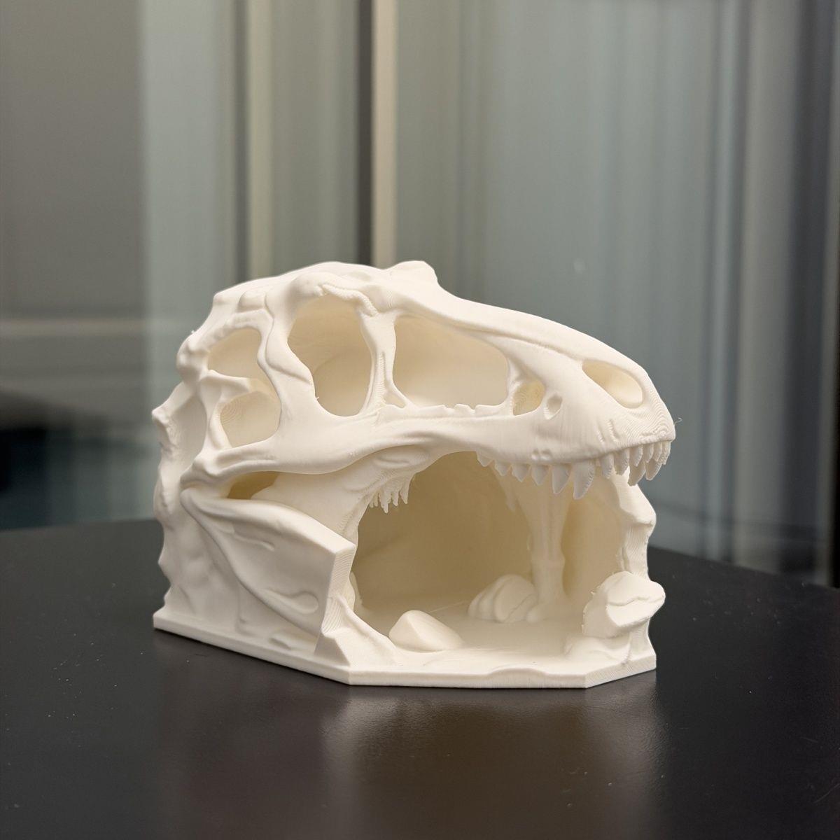 3D Printed Tyrant Dragon Head  - 3D Printing Lizard recension och pris